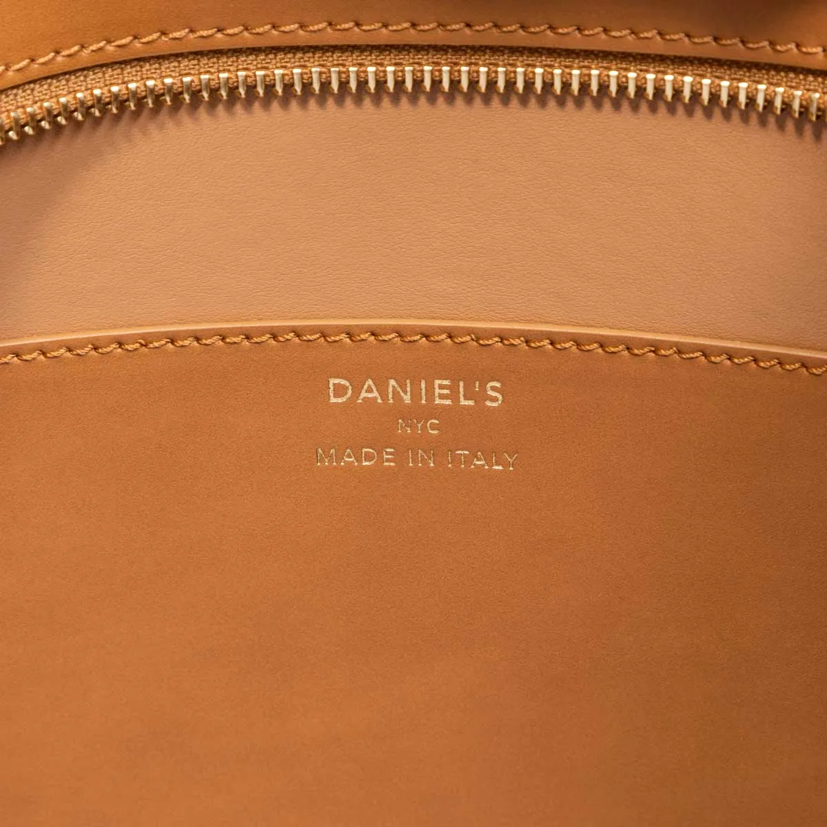 Calfskin Zippered Tote