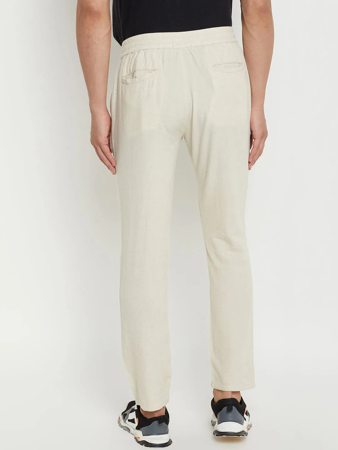 Camla Beige Bottom For Men