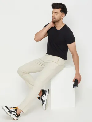 Camla Beige Bottom For Men