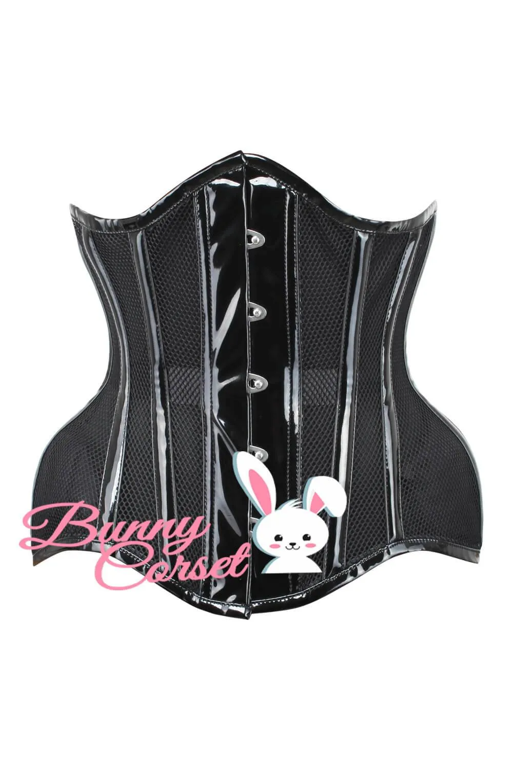 Camlo Underbust Black Mesh Corset