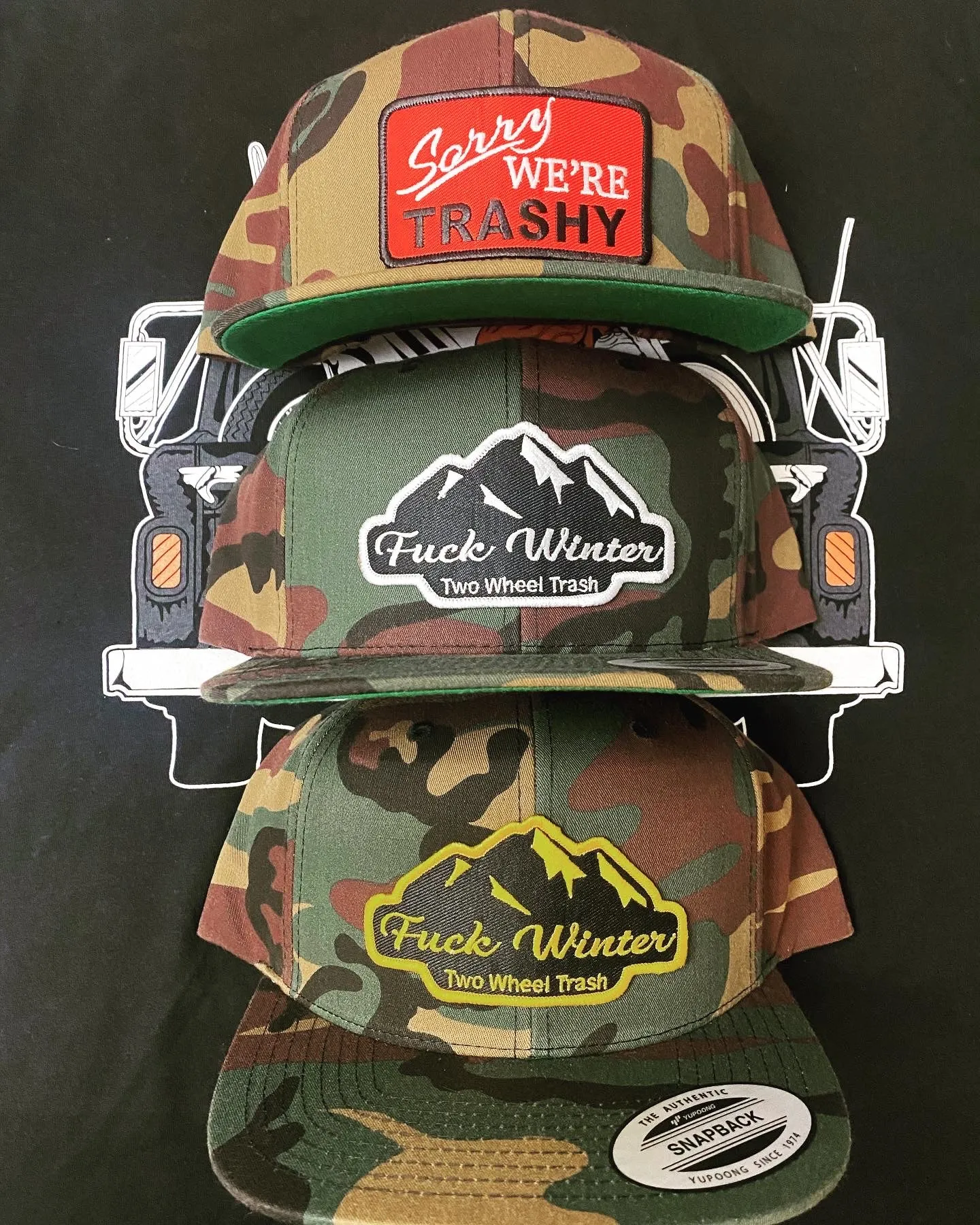 Camo Flatbill Traditional