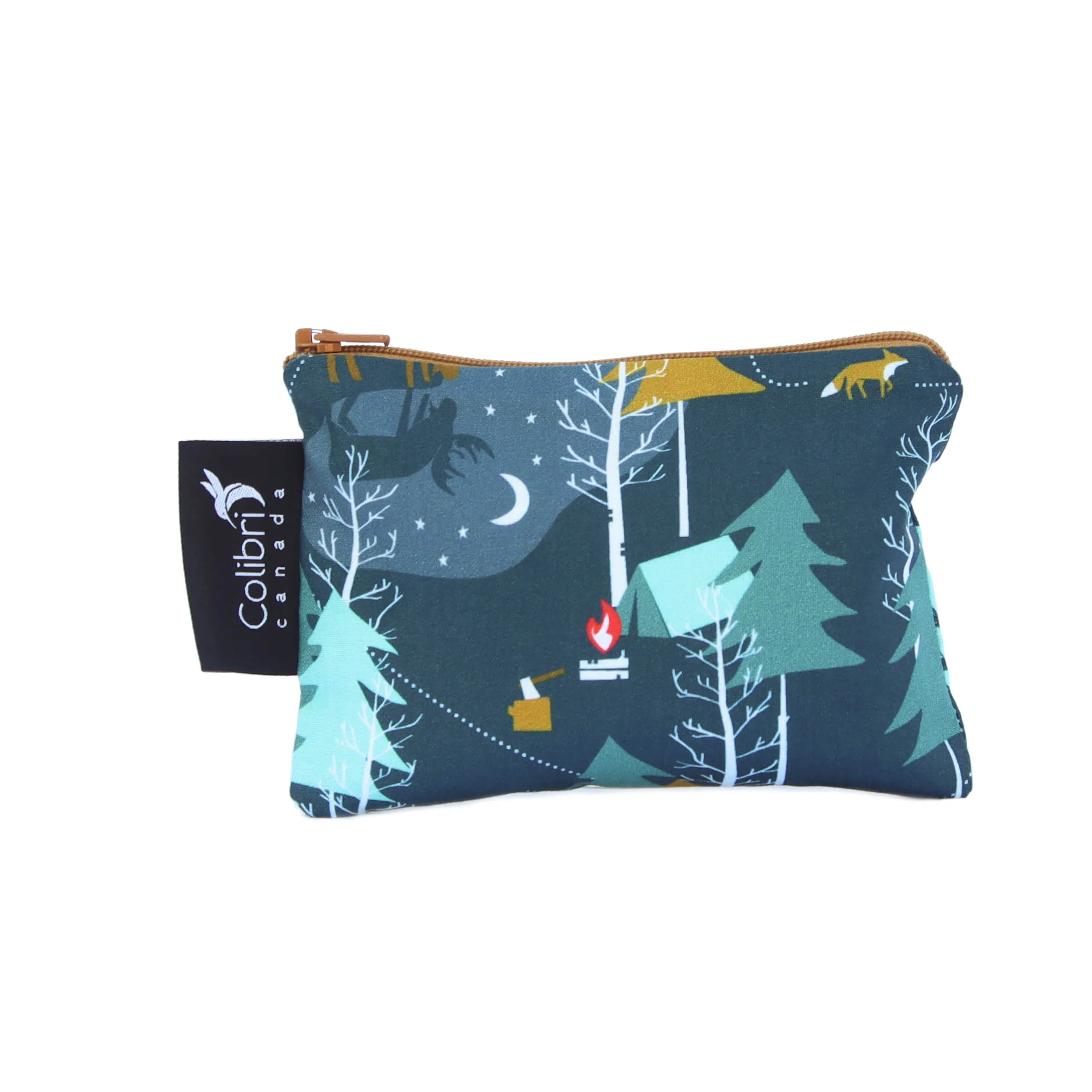 Camp Out Reusable Snack Bag - Small