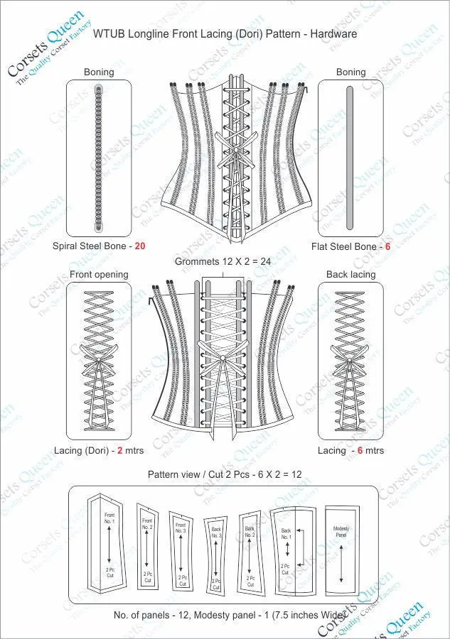 Candy Longline Waist Training Corset