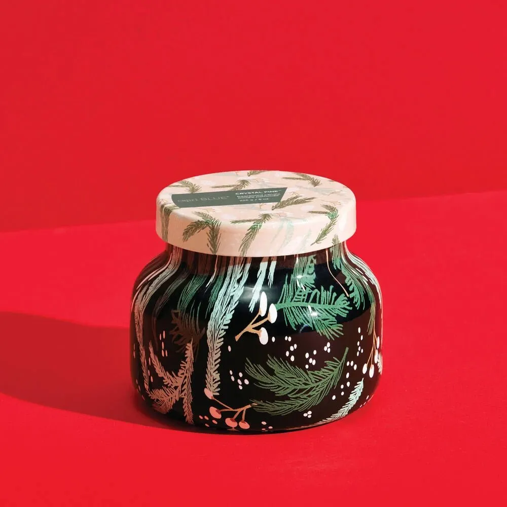 Capri Blue: Pattern Play Petite Jar in Crystal Pine 8oz