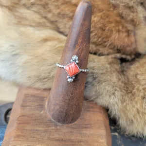 Cayenne Diamond Ring - sz 7.5