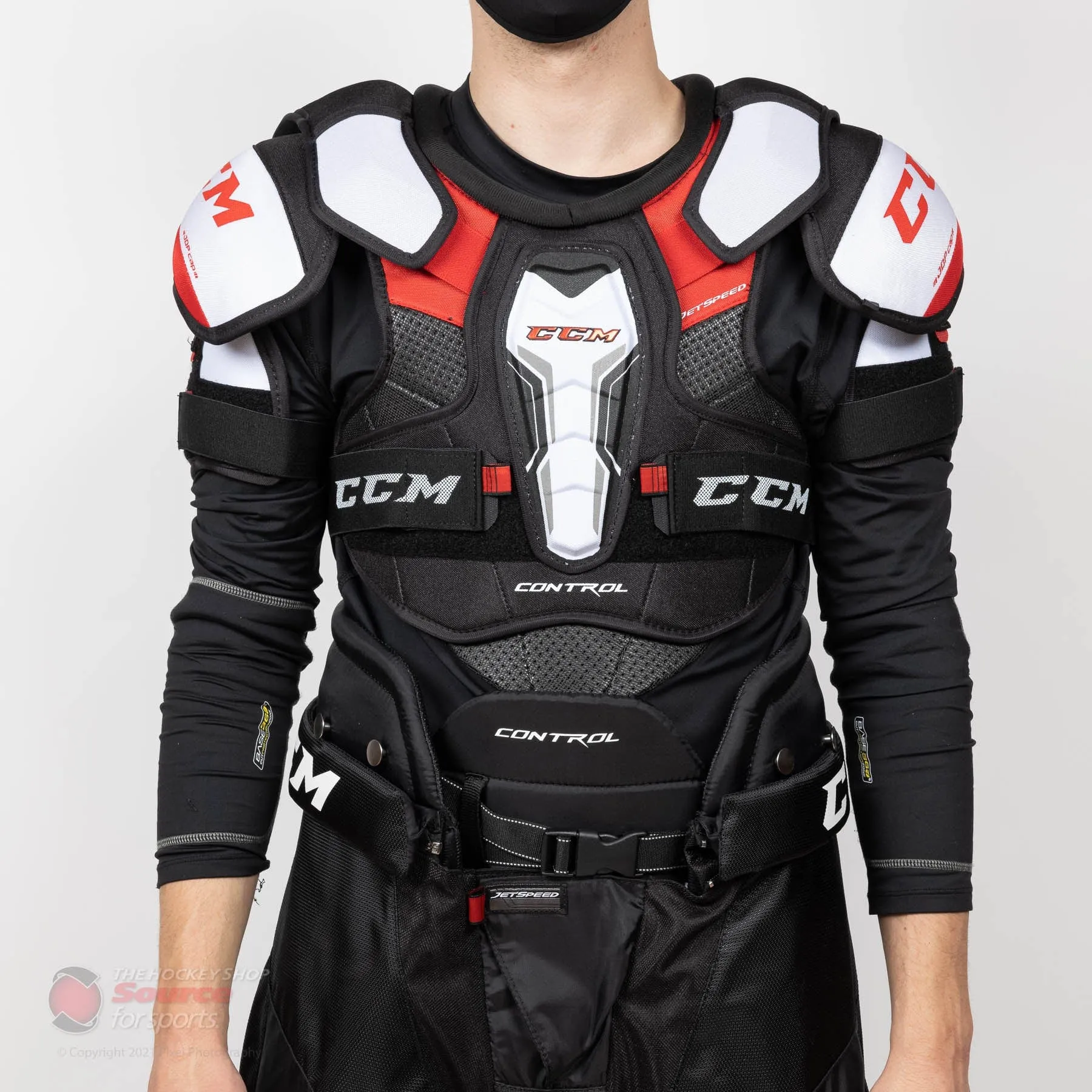 CCM Jetspeed Control Senior Hockey Shoulder Pads - (2021)
