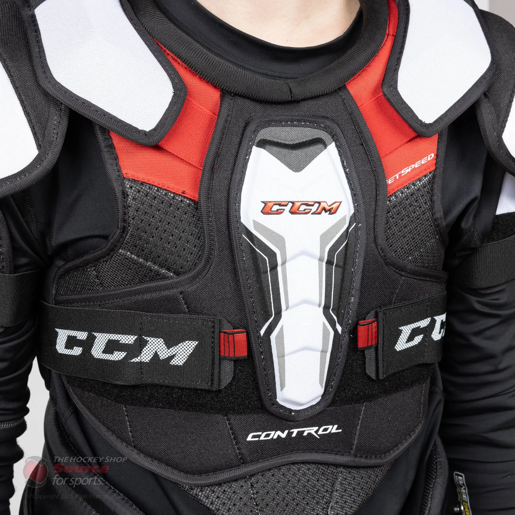 CCM Jetspeed Control Senior Hockey Shoulder Pads - (2021)
