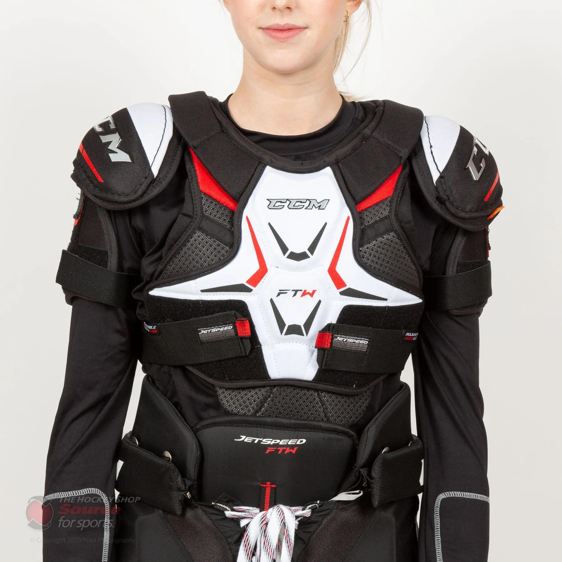 CCM Jetspeed FTW Womens Hockey Shoulder Pads - 2022