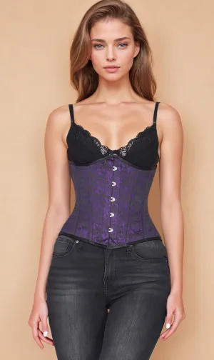 CD-189 - Brocade Underbust Corset