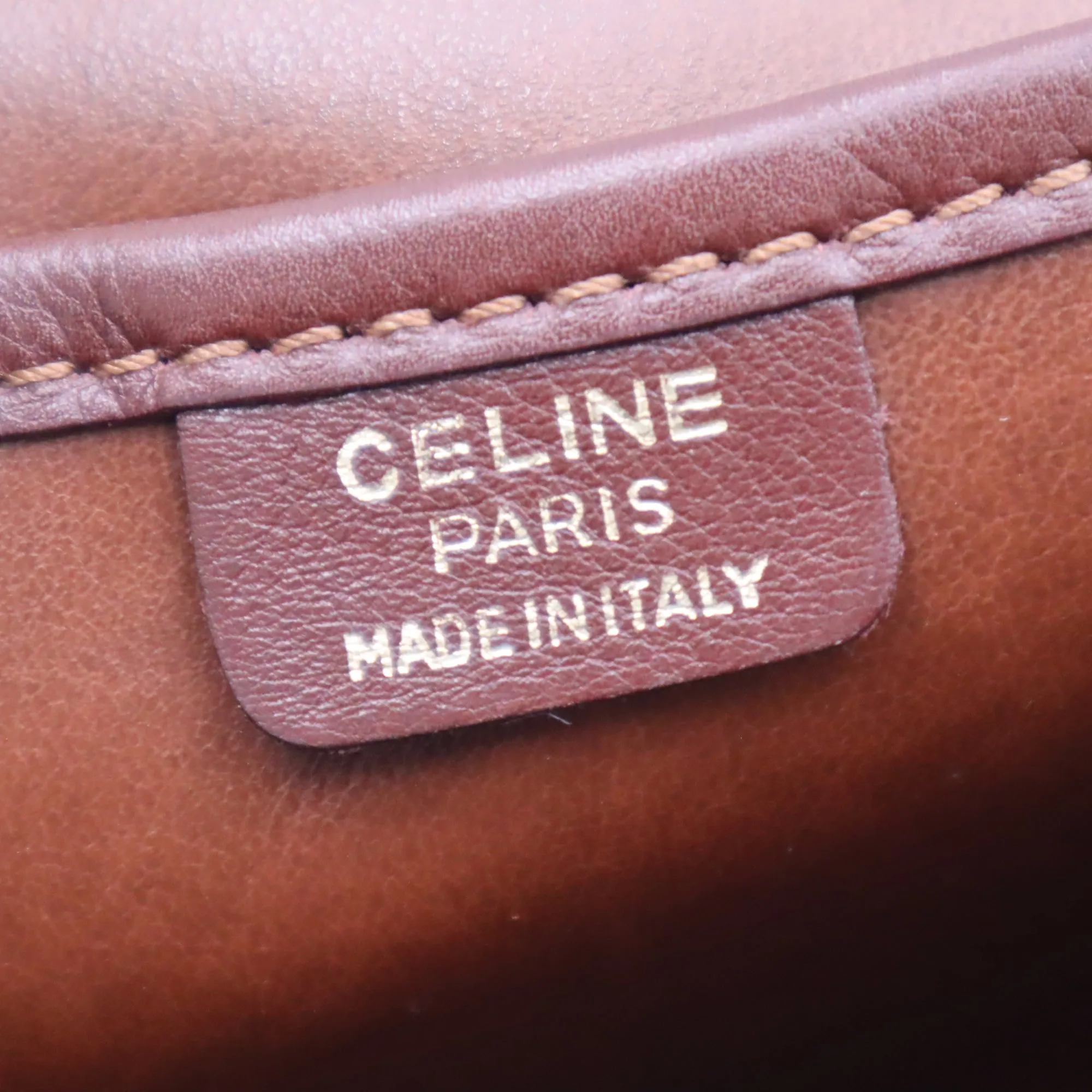 Celine Leather Clutch Bag