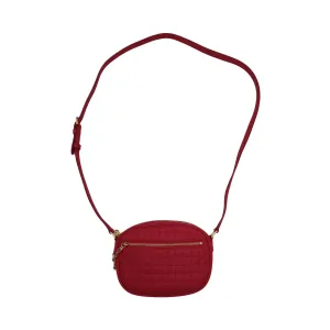 Celine Quilted Calfskin Small C Charm Shoulder Bag