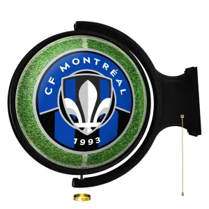 CF Montréal: Pitch - Original Round Rotating Lighted Wall Sign