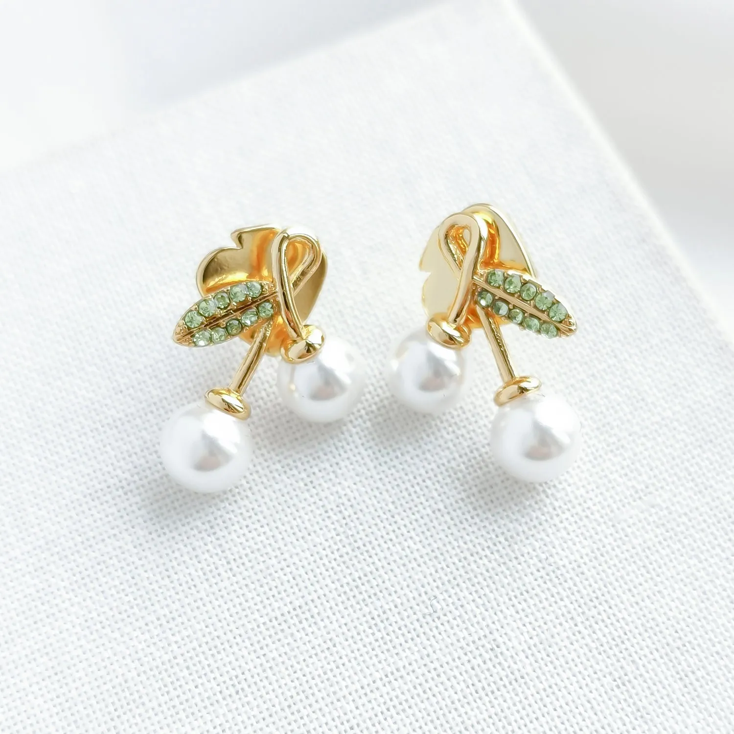 Cherie Cherry Stud Earrings