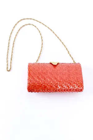 Chilli Red Shoulder Clutch