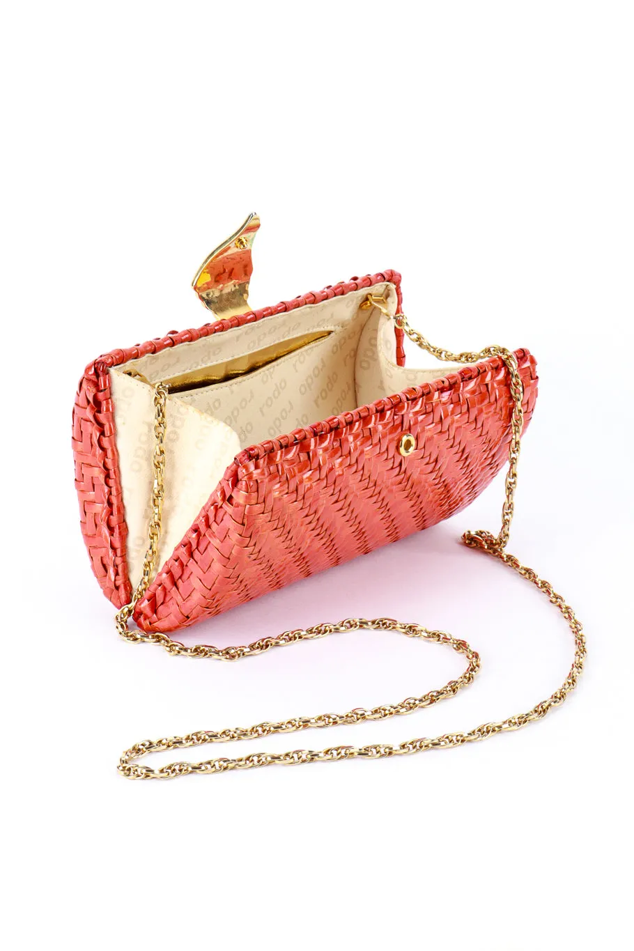 Chilli Red Shoulder Clutch