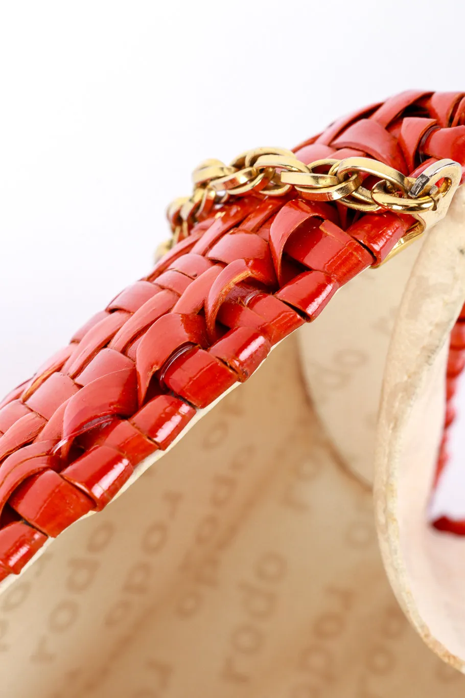 Chilli Red Shoulder Clutch