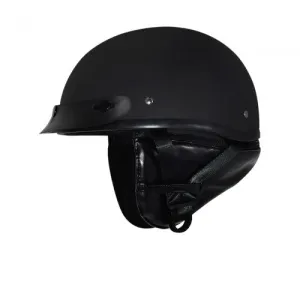 Classic Dot 1/2 Beanie Zip Off Helmet Dull Black