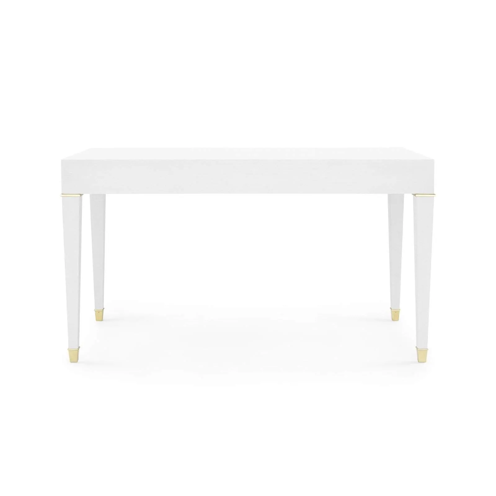 Claudette Desk / Cream, Brass