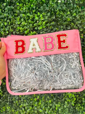 Clear Babe Bag