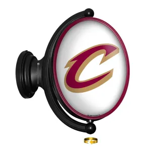 Cleveland Cavaliers: Original Oval Rotating Lighted Wall Sign