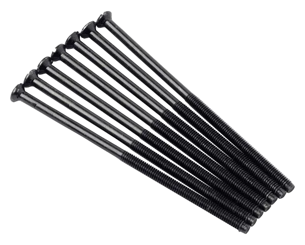 Click SP675BN Standard 3.5mm Dia. 75mm Long Screws (Bag 100) - Black Nickel