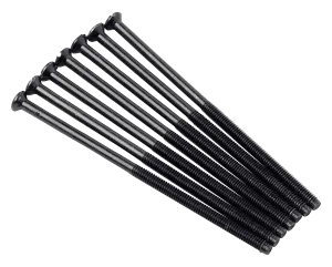 Click SP675BN Standard 3.5mm Dia. 75mm Long Screws (Bag 100) - Black Nickel