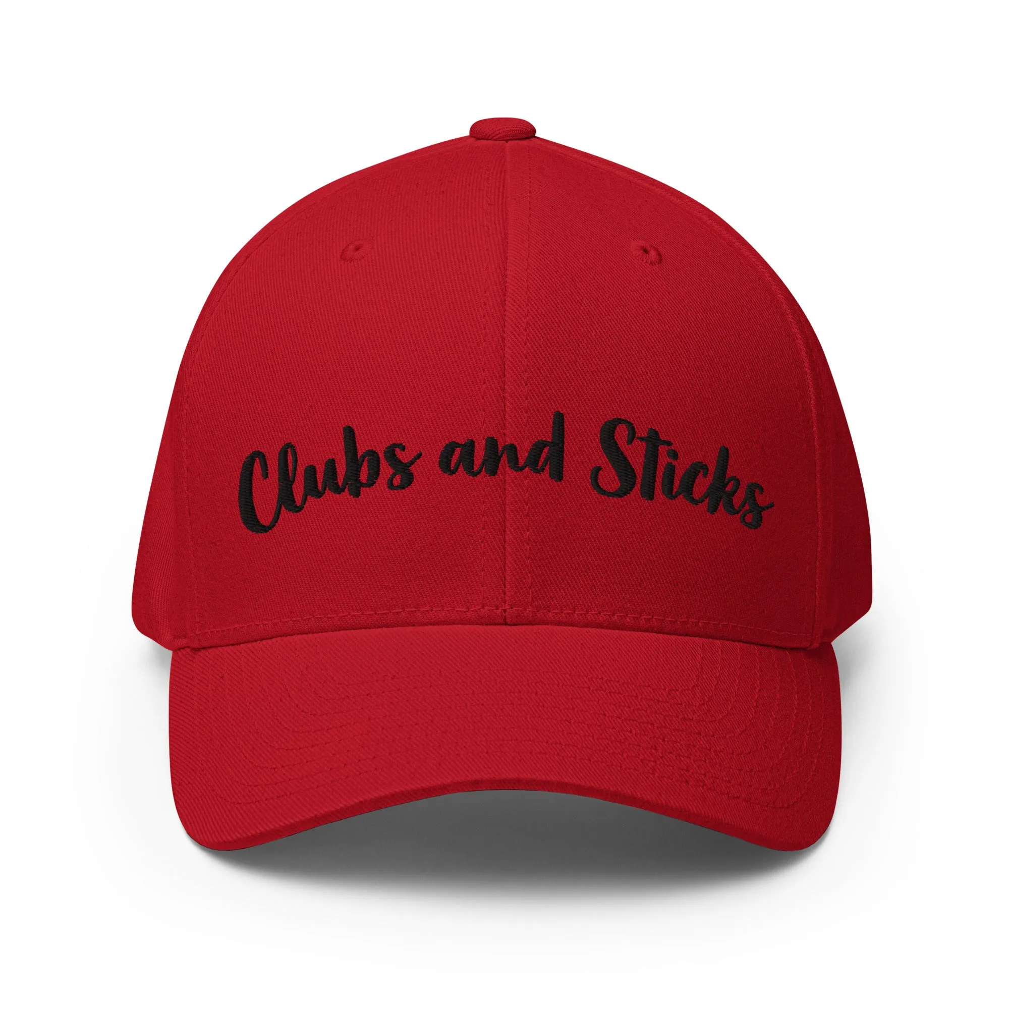 ClubsandSticks Structured Twill Cap