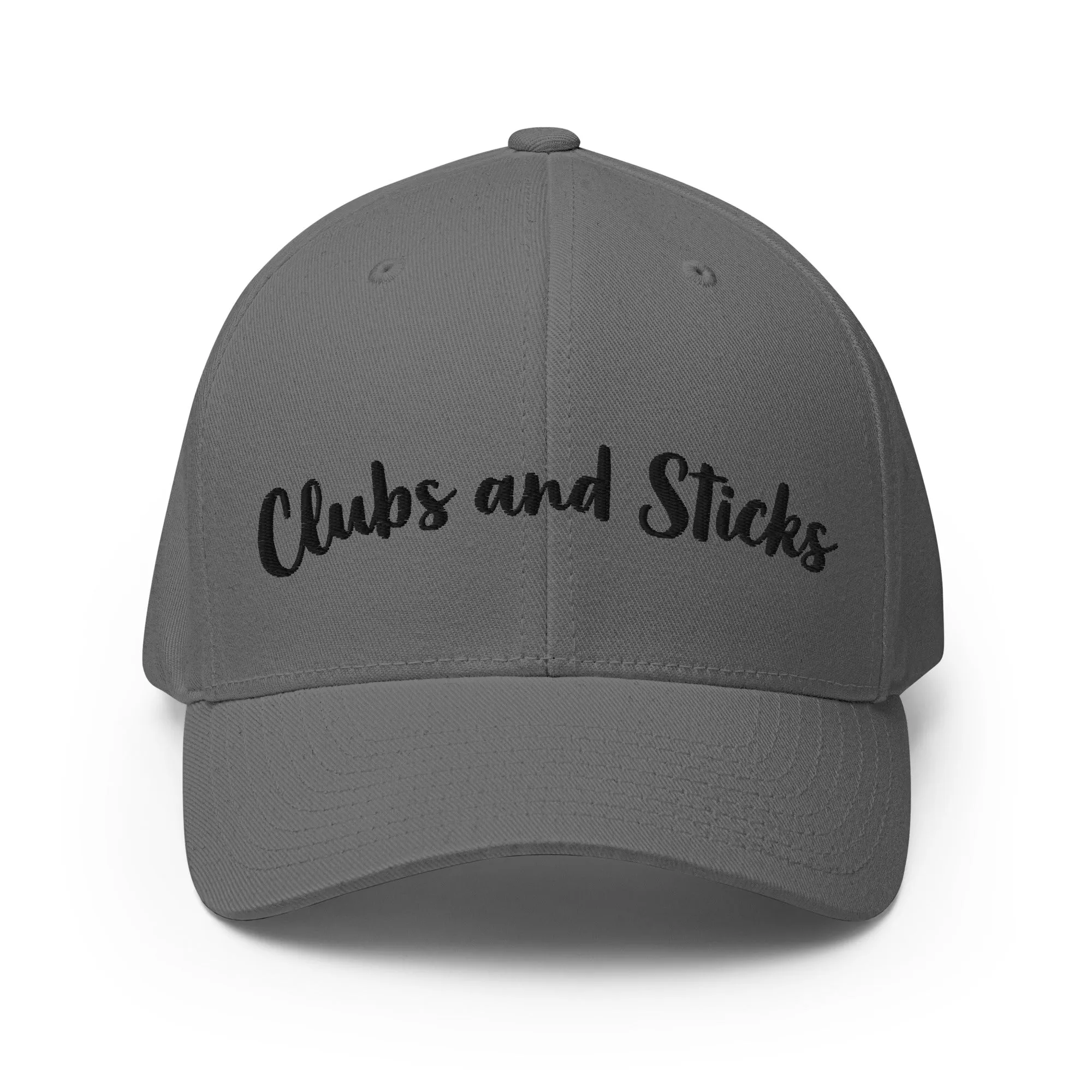 ClubsandSticks Structured Twill Cap
