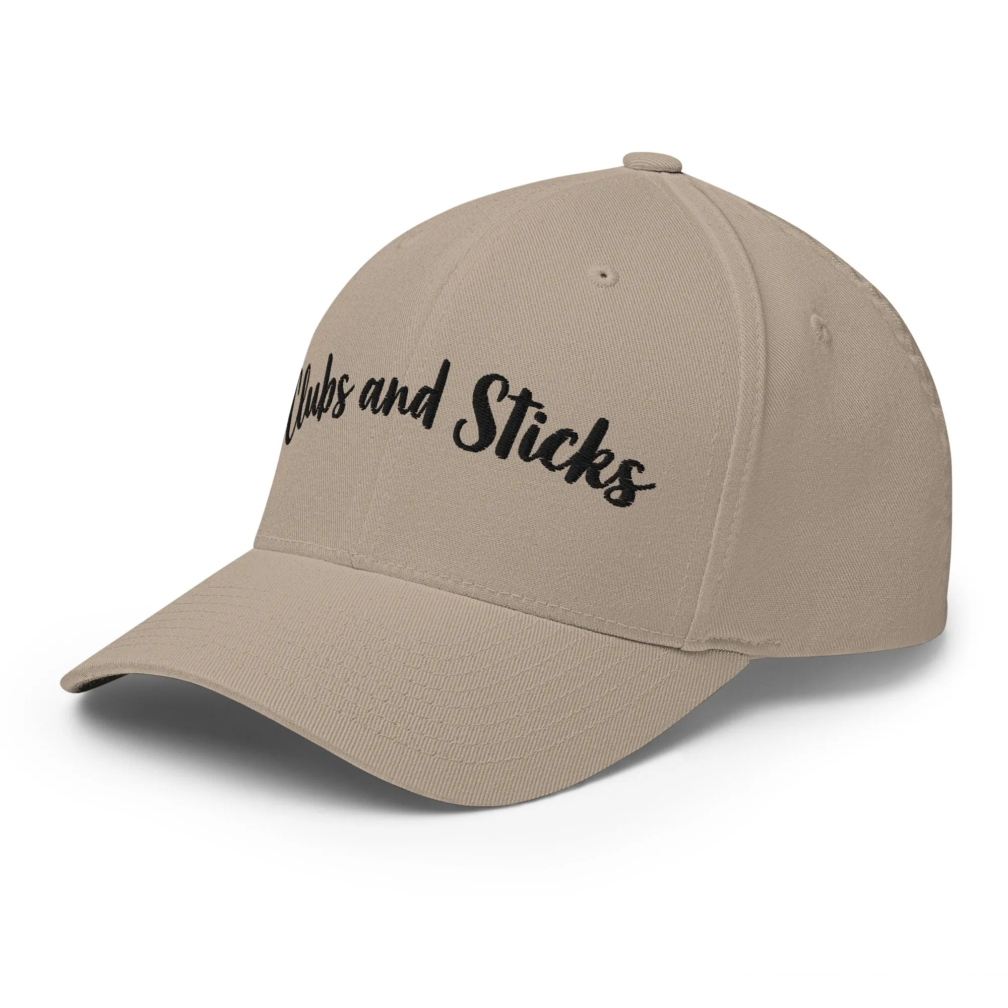 ClubsandSticks Structured Twill Cap