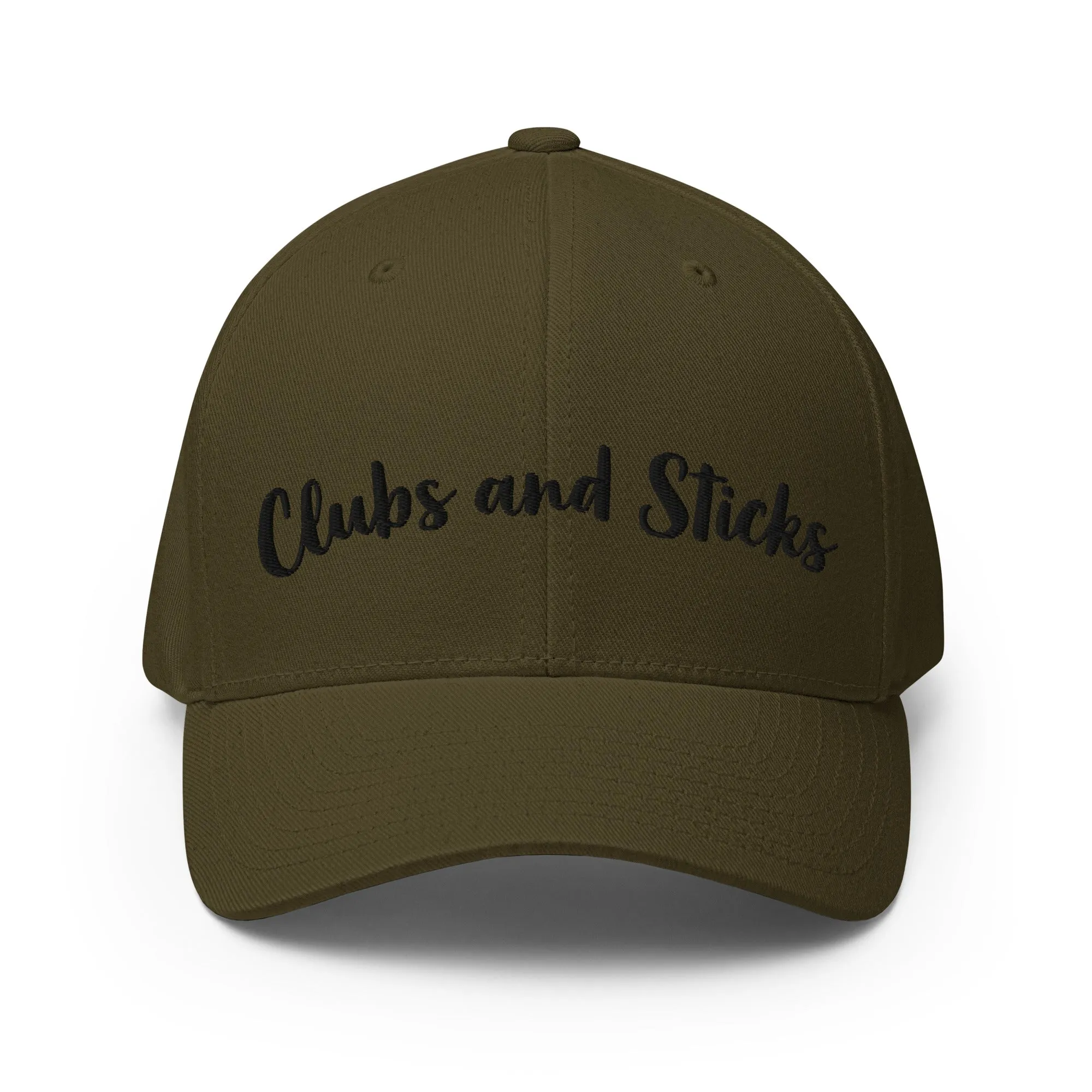ClubsandSticks Structured Twill Cap