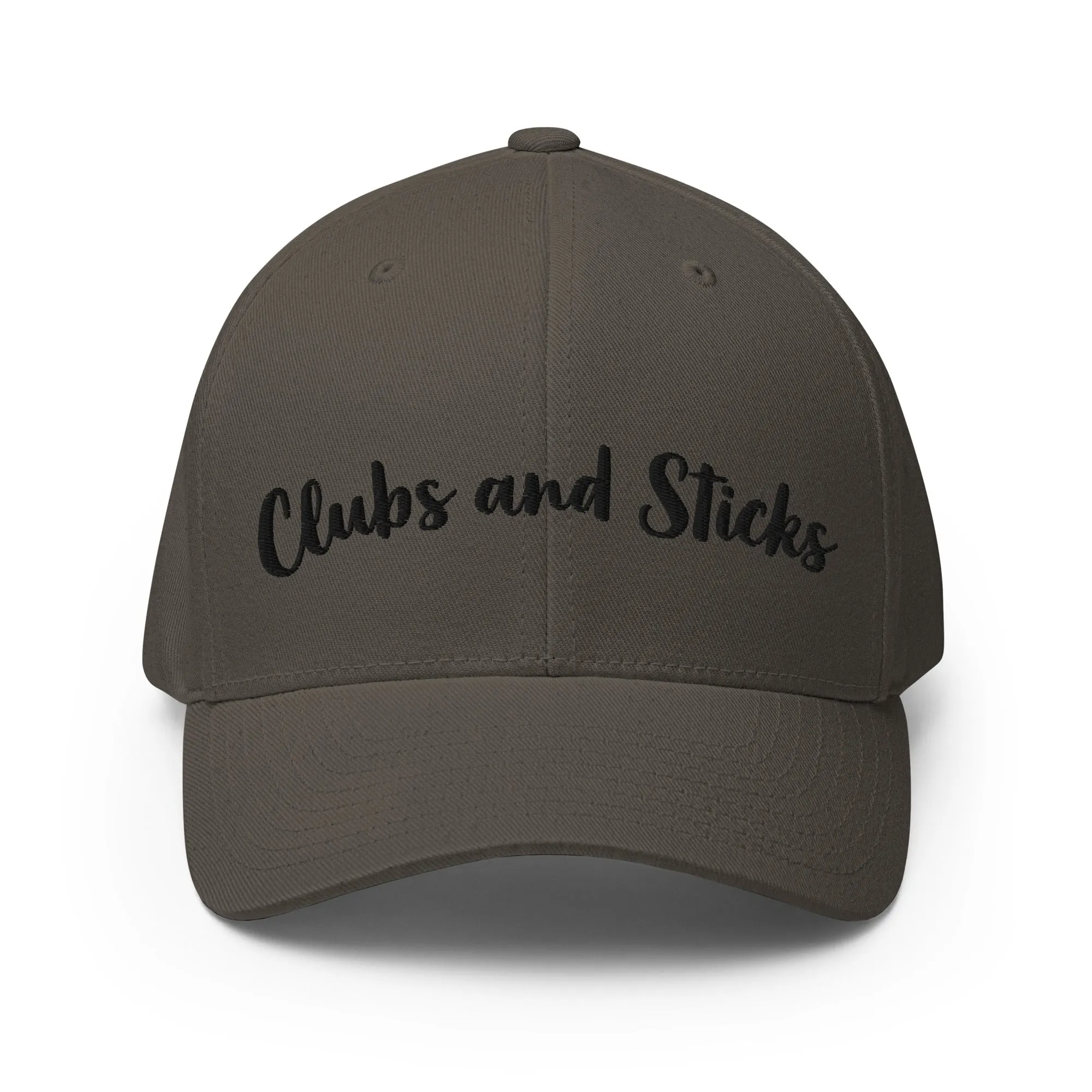 ClubsandSticks Structured Twill Cap