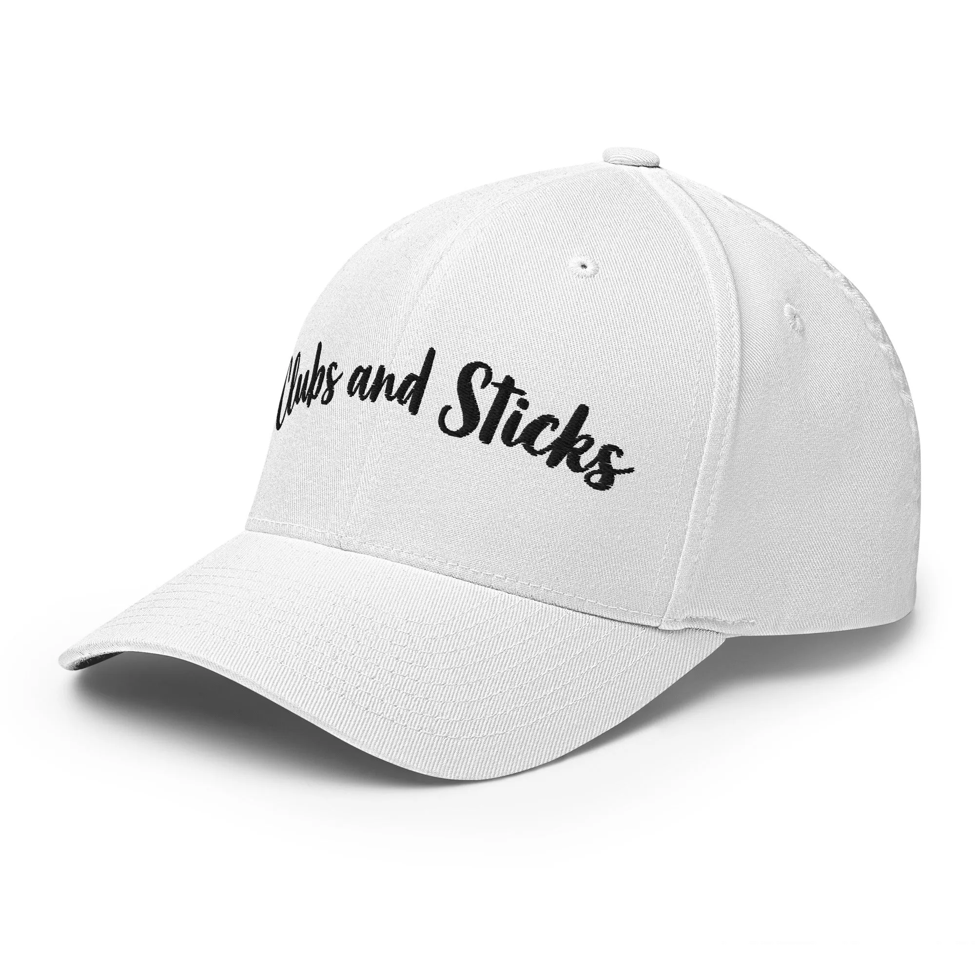 ClubsandSticks Structured Twill Cap