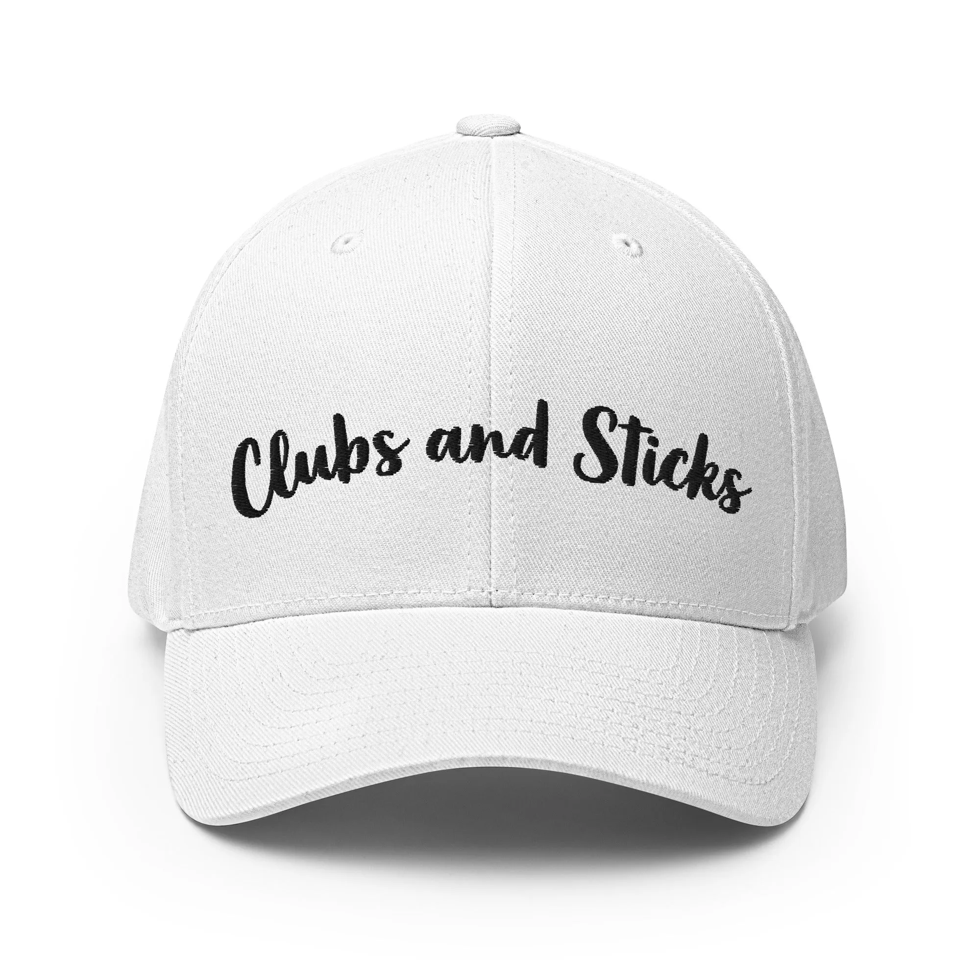 ClubsandSticks Structured Twill Cap