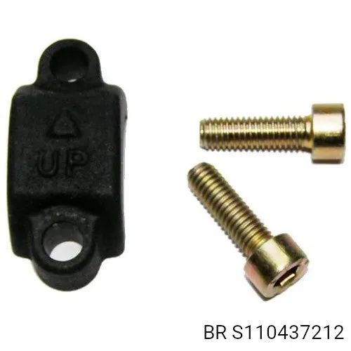 Clutch master cylinder - Road '90s style - Rectangular reservoir