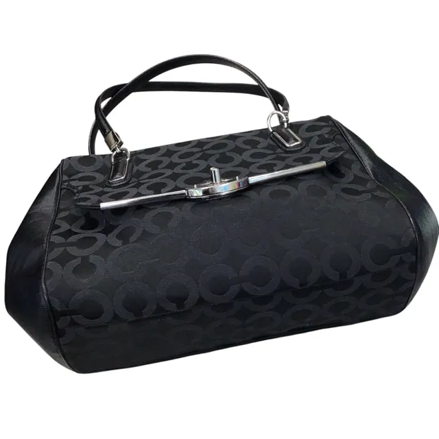 Coach Signature Madison Black Shoulder Bag