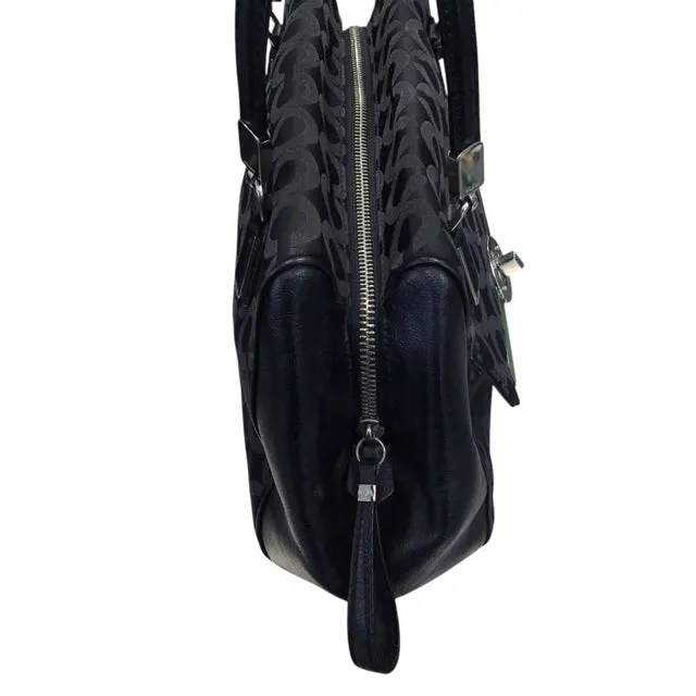 Coach Signature Madison Black Shoulder Bag