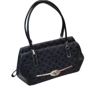 Coach Signature Madison Black Shoulder Bag