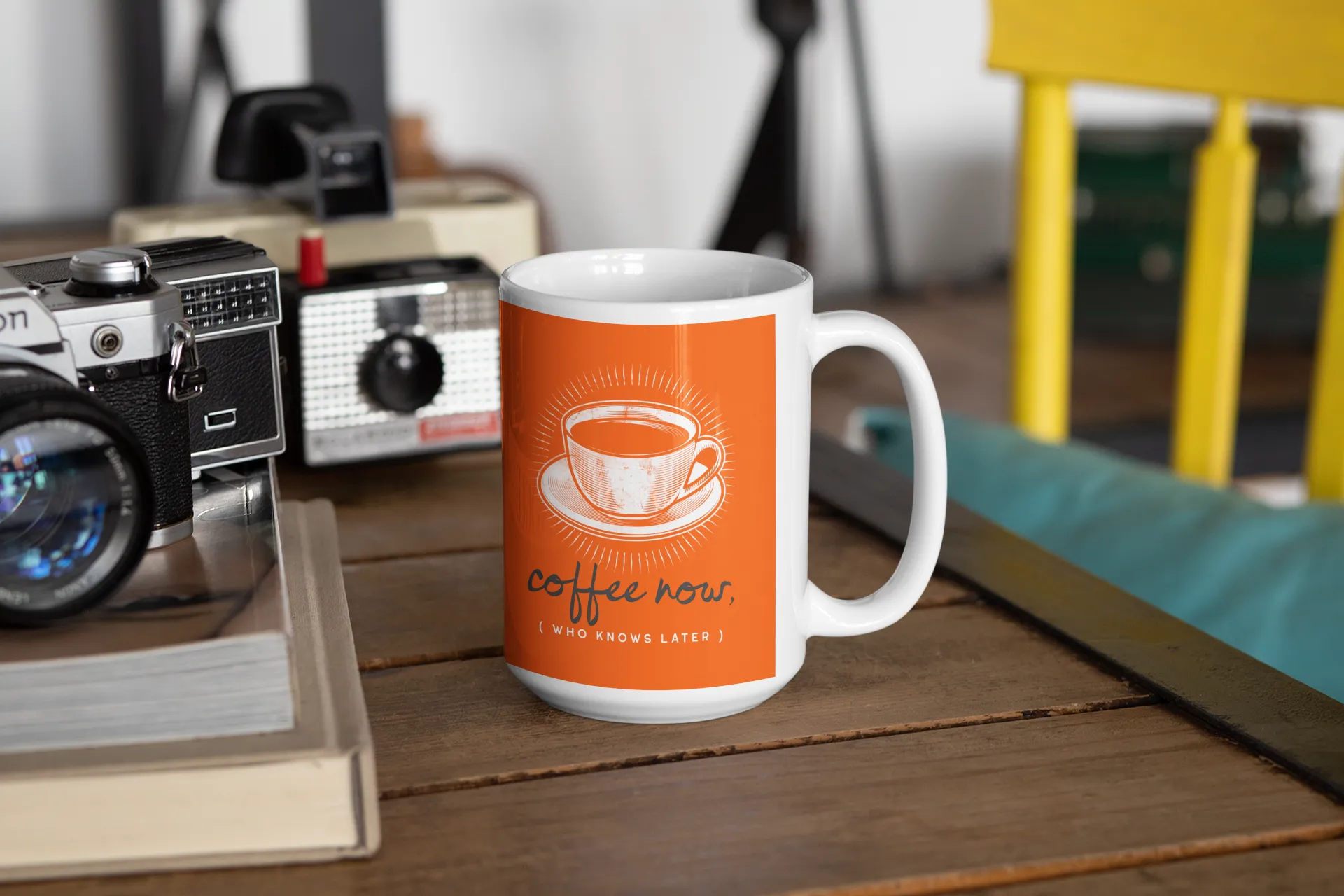 COFFEE NOW (who knows later) Mug