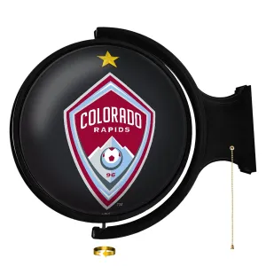Colorado Rapids: Original Round Rotating Lighted Wall Sign