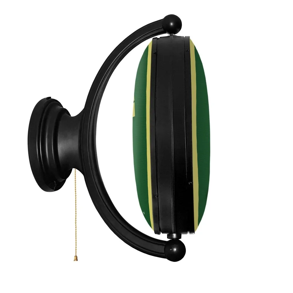 Colorado State Rams: Ram's Horn - Original Oval Rotating Lighted Wall Sign