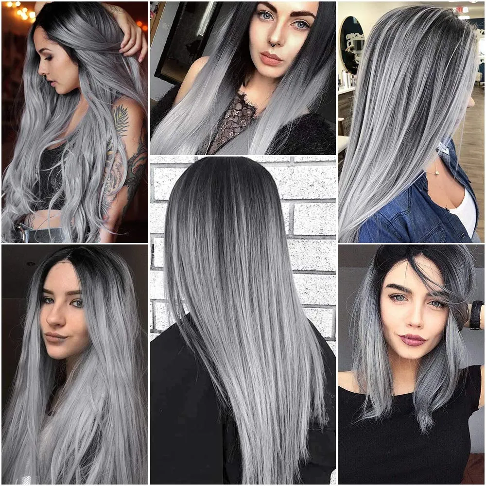 Colorful Clip In Hair Extensions(10 Piece)