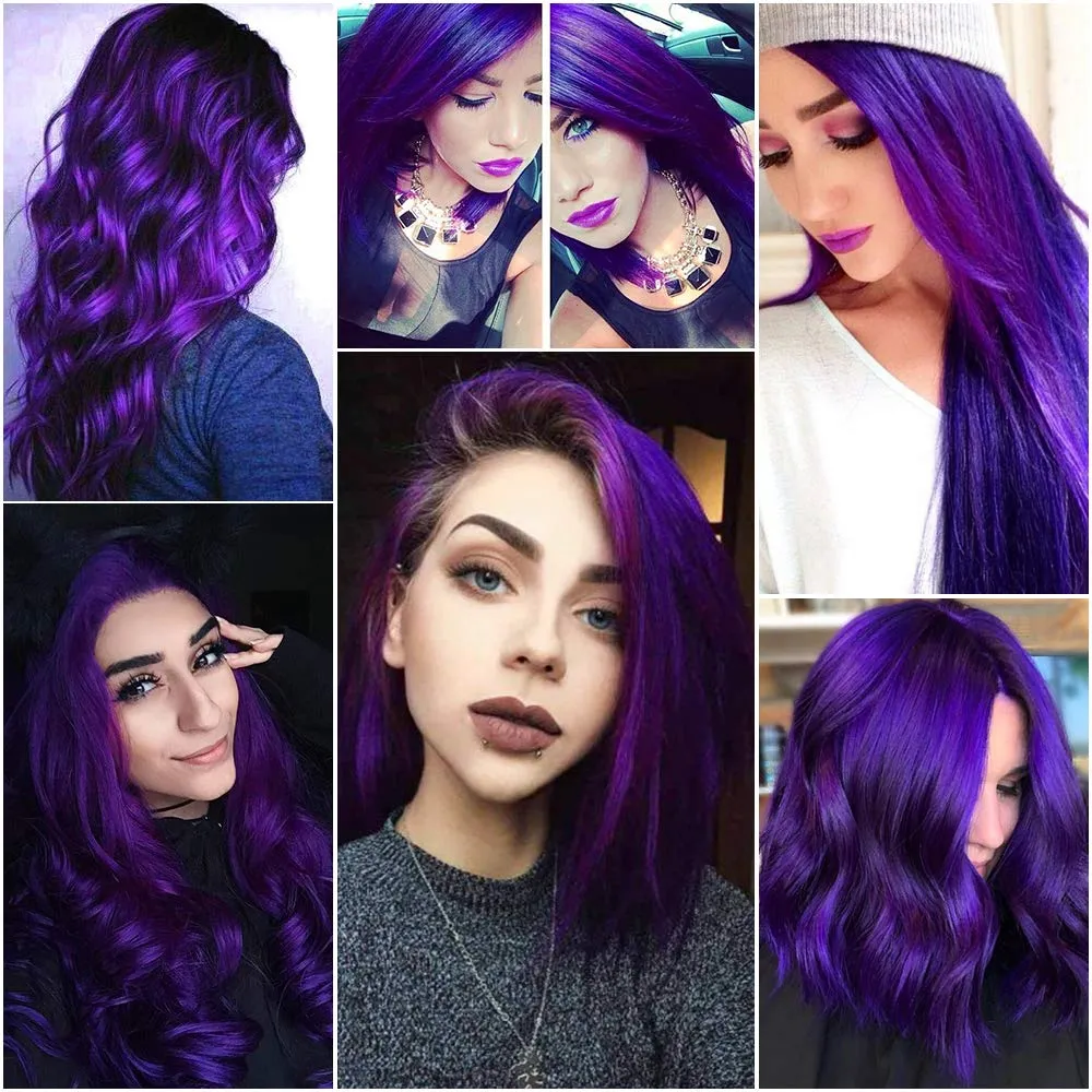Colorful Clip In Hair Extensions(10 Piece)