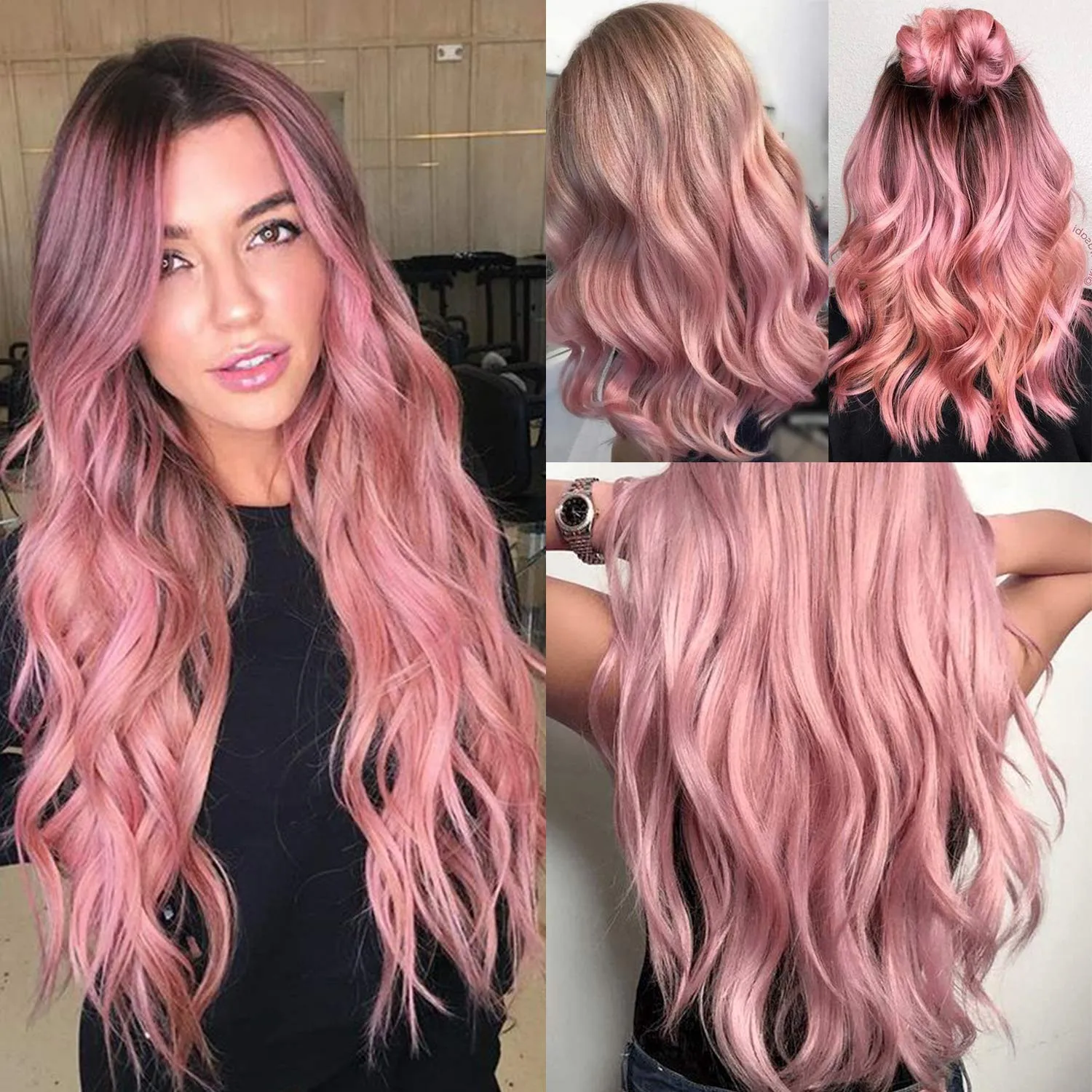 Colorful Clip In Hair Extensions(10 Piece)