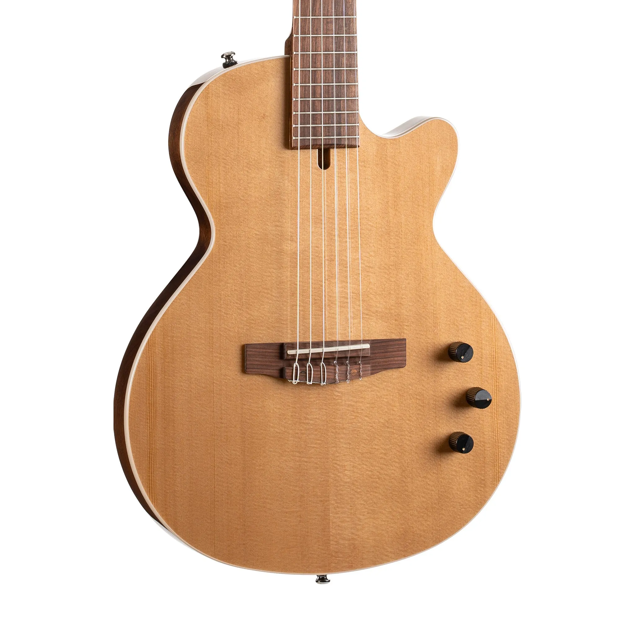 Cort Sunset Nylectric II Classical Guitar w/Bag, Natural