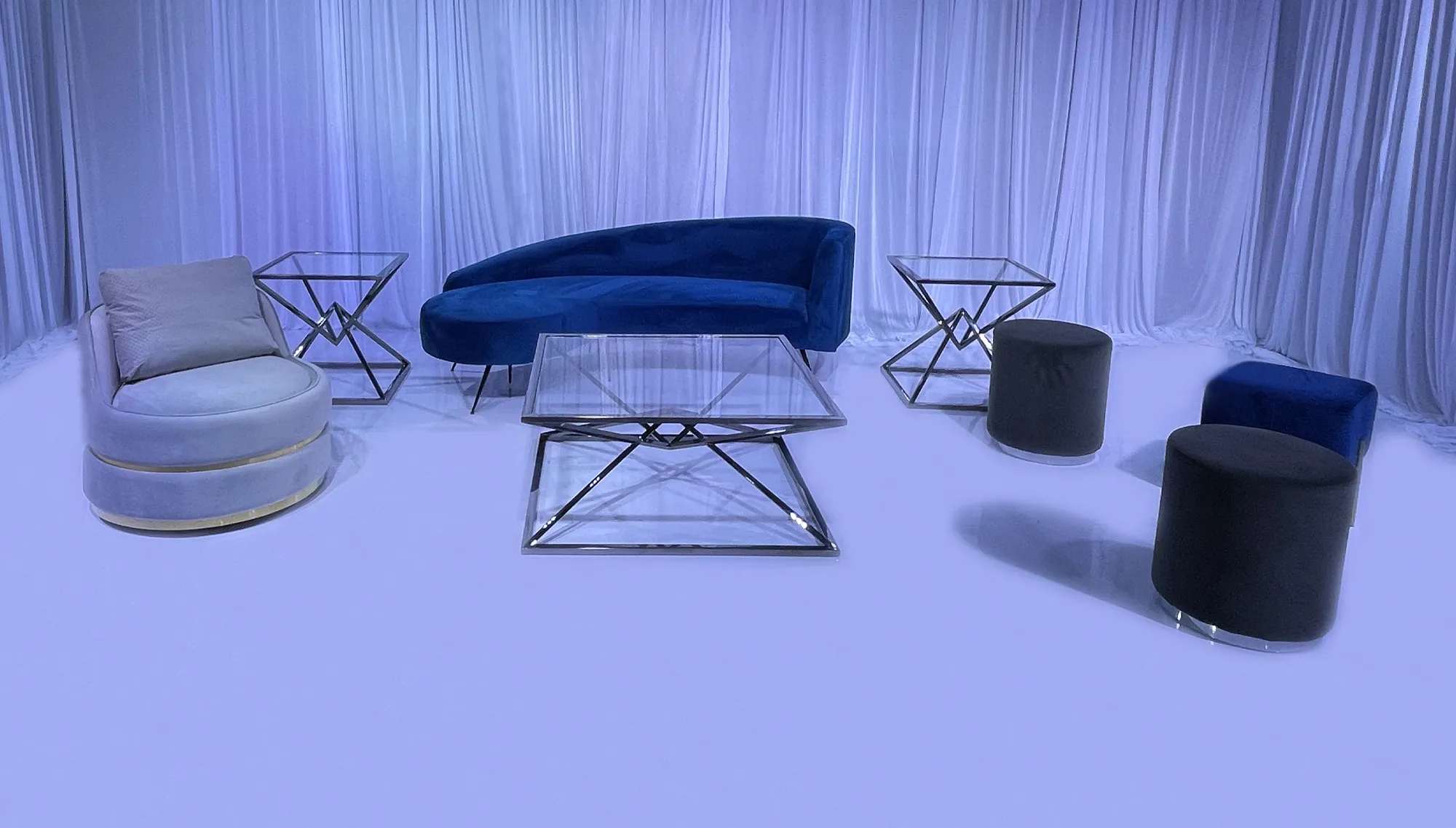 COSMOPOLITAN SOFA GROUPING 2 - NAVY