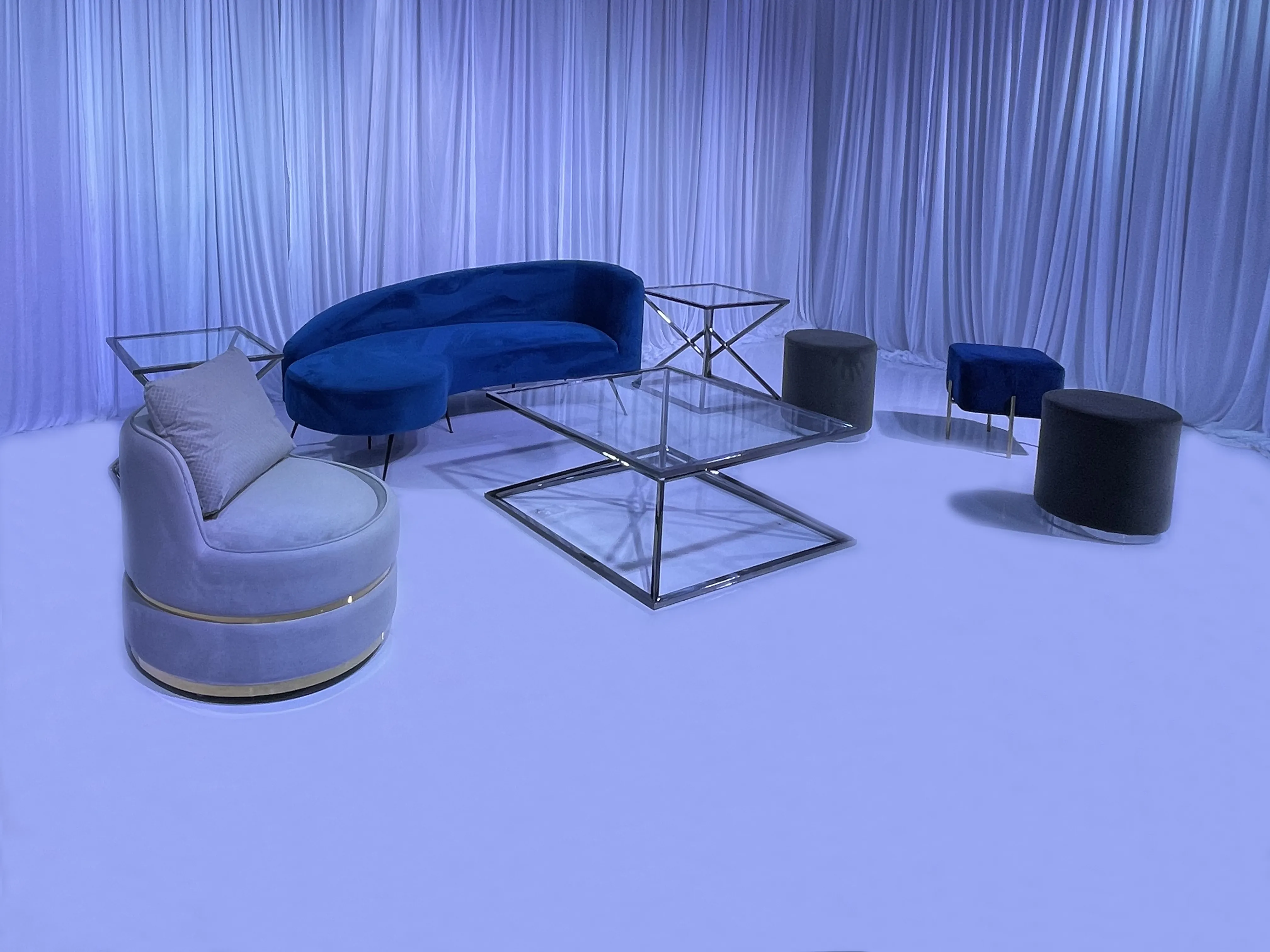 COSMOPOLITAN SOFA GROUPING 2 - NAVY