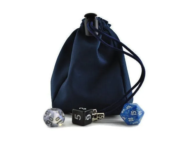 Crescent moon dice bag