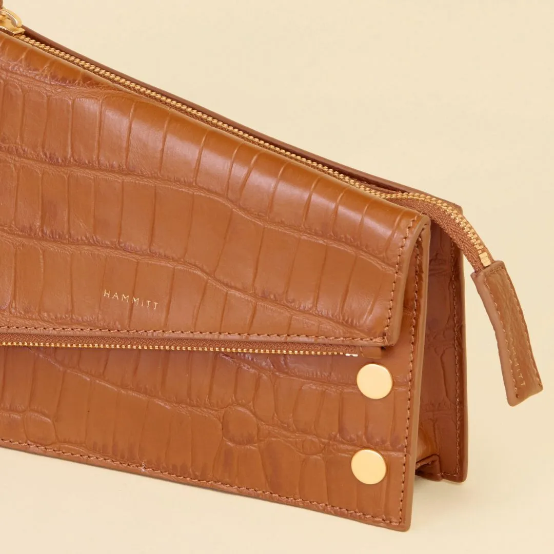 Curtis | Canyon Crocco/Brushed Gold