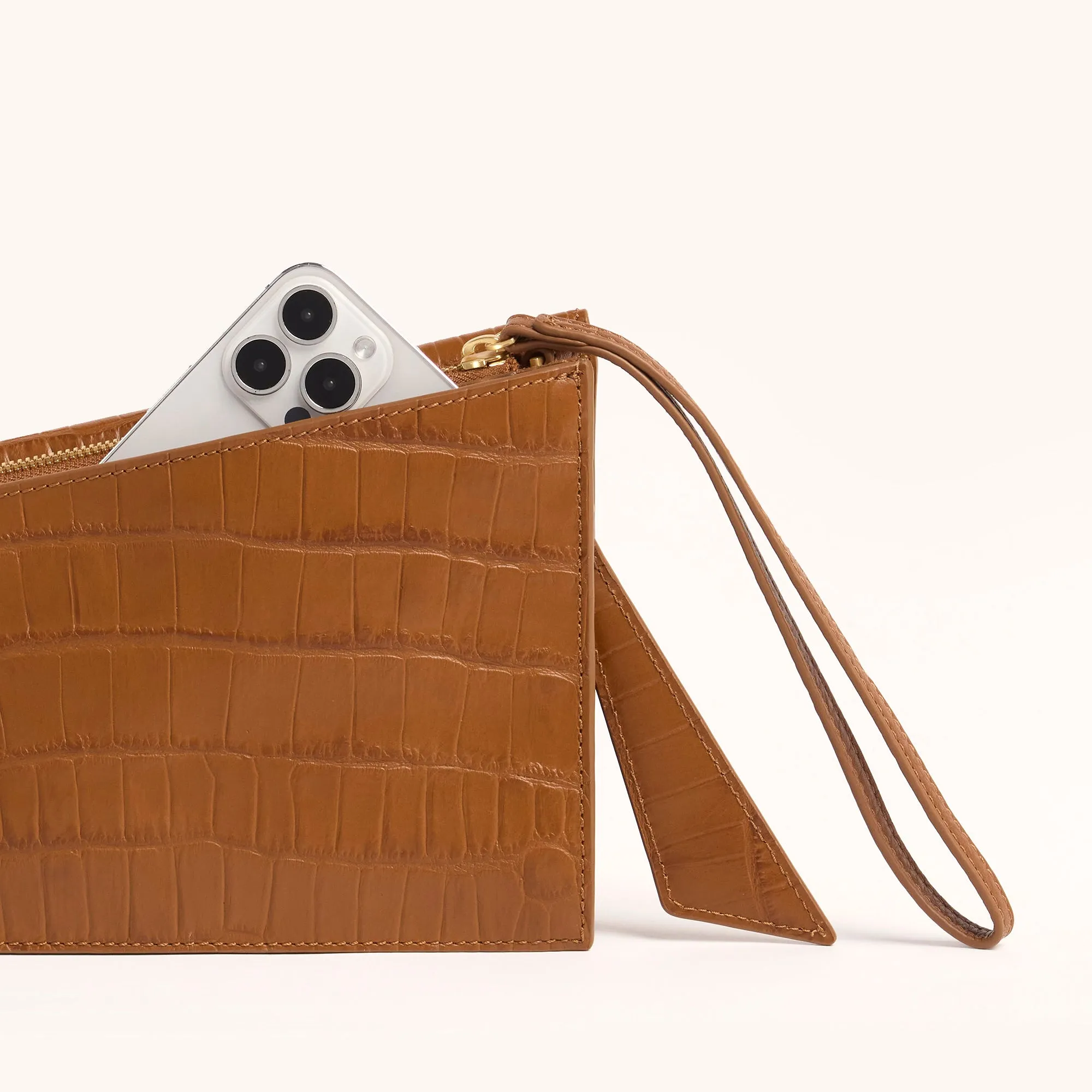 Curtis | Canyon Crocco/Brushed Gold