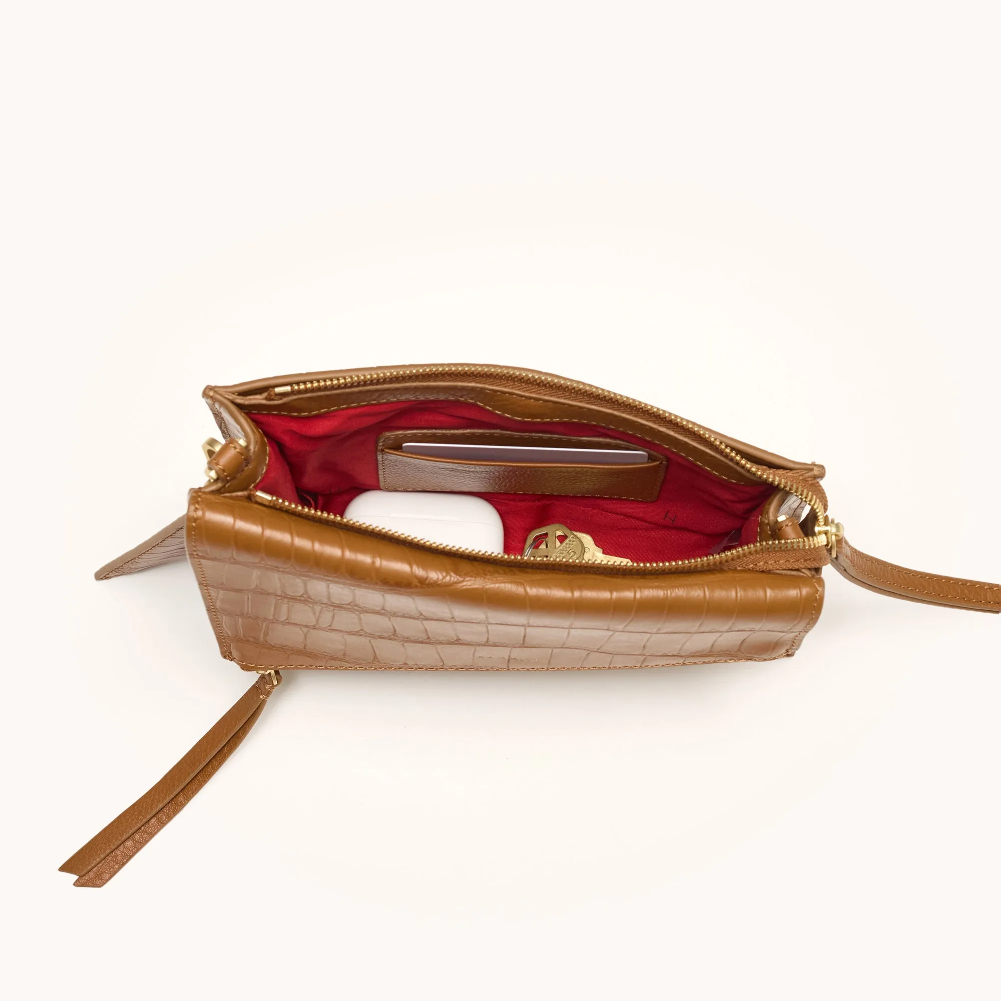 Curtis | Canyon Crocco/Brushed Gold